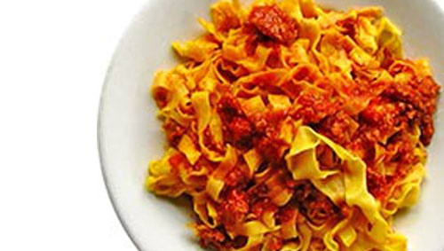 Tagliatelle alla Bolognese