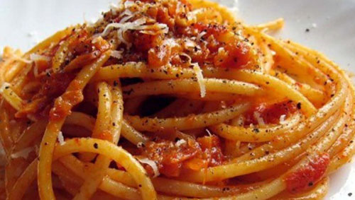 Bucatini all'Amatriciana